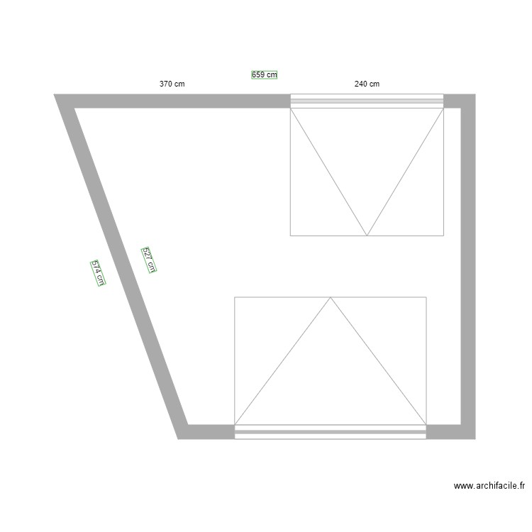 Dependance. Plan de 0 pièce et 0 m2
