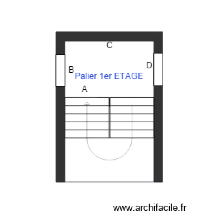 Palier. Plan de 