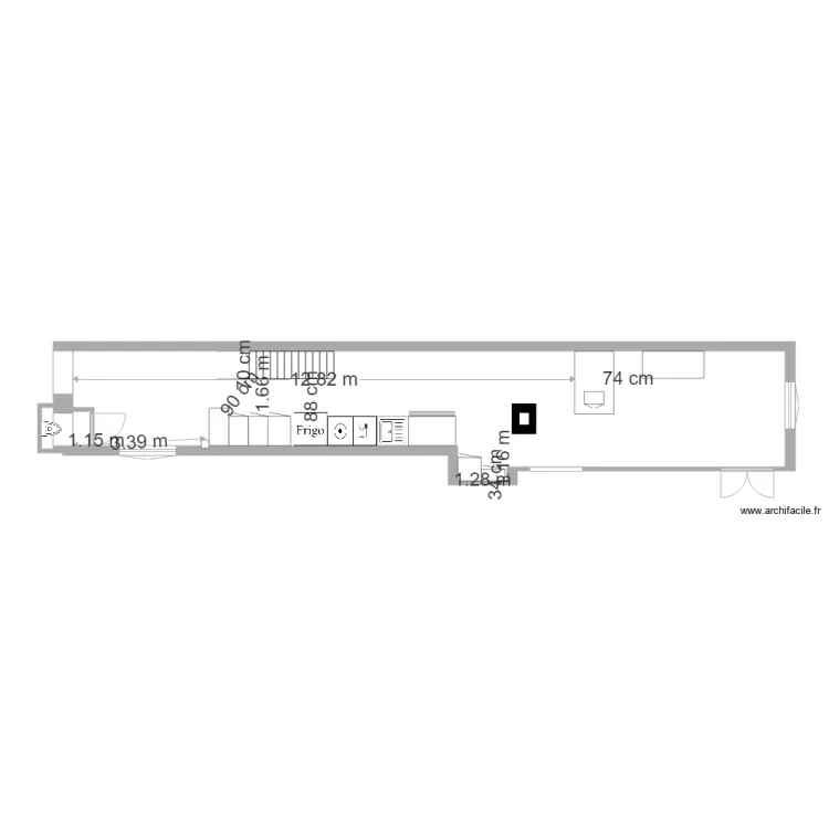 Bellecour cuisine et salle manger. Plan de Bellecour cuisine et salle manger. Plan de