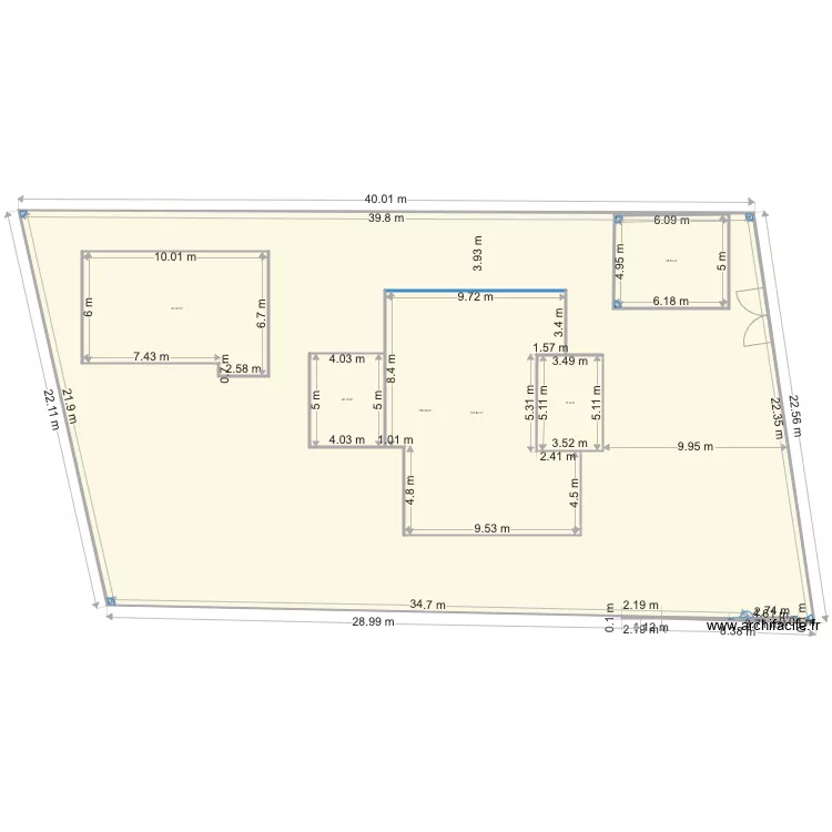 13 hirondelles extérieurs. Plan de 13 hirondelles extérieurs. Plan de