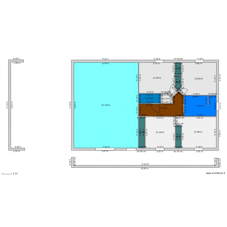 maison 4 chambres sans garage. Plan de 0 pièce et 0 m2