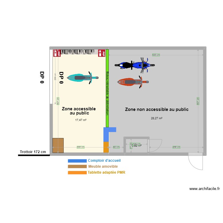 MOTO BBA après travaux. Plan de 0 pièce et 0 m2 MOTO BBA après travaux. Plan de 0 pièce et 0 m2