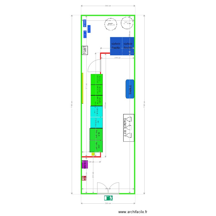 PLAN LAVERIE KAOUJA 41200 MILLANCAY. Plan de 0 pièce et 0 m2