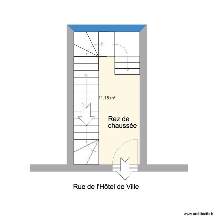 plan evac 4 Hdv. Plan de 0 pièce et 0 m2