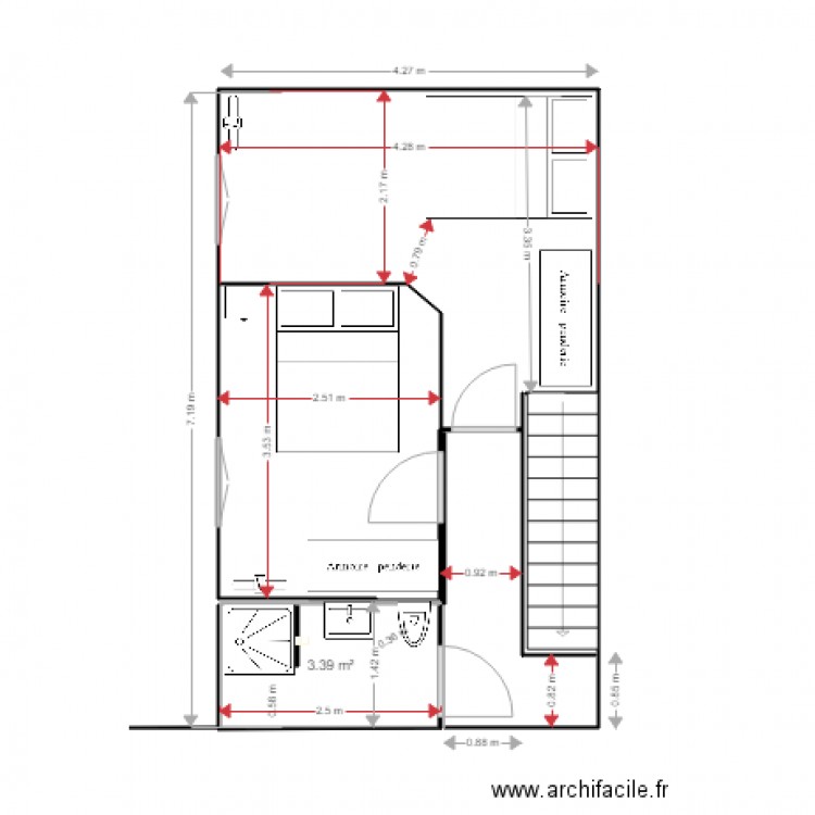 PLAN MAISON LISA . Plan de 0 pièce et 0 m2