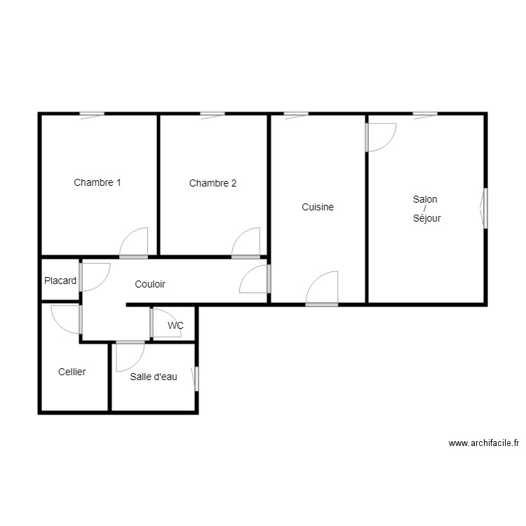 CHEREL brielles. Plan de 0 pièce et 0 m2