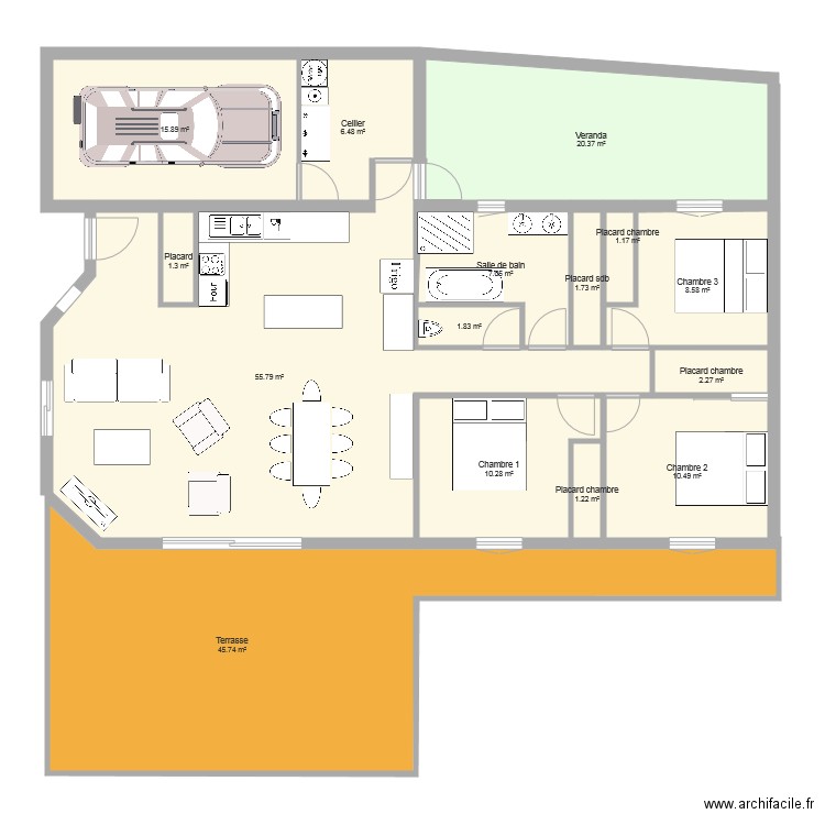 Maison Villamblard 2020. Plan de 0 pièce et 0 m2