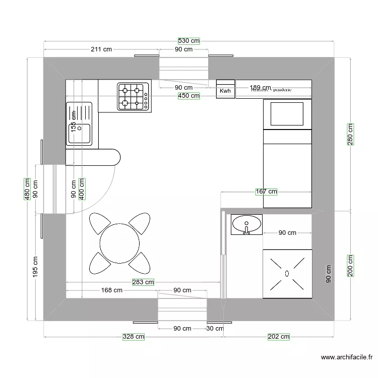 studio sud . Plan de 