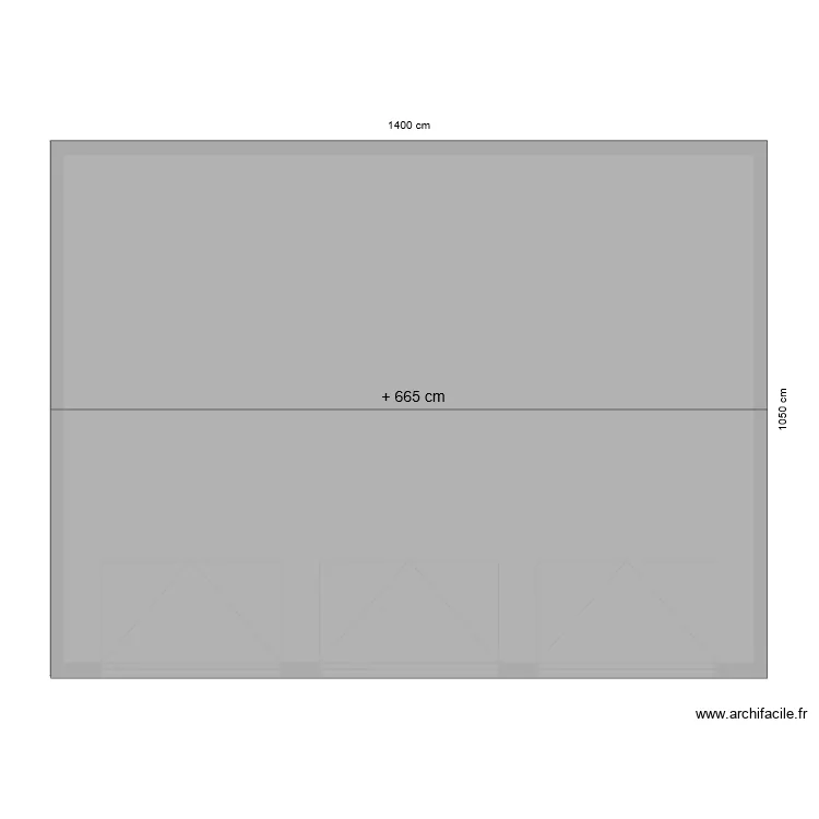 Garage Toiture. Plan de 