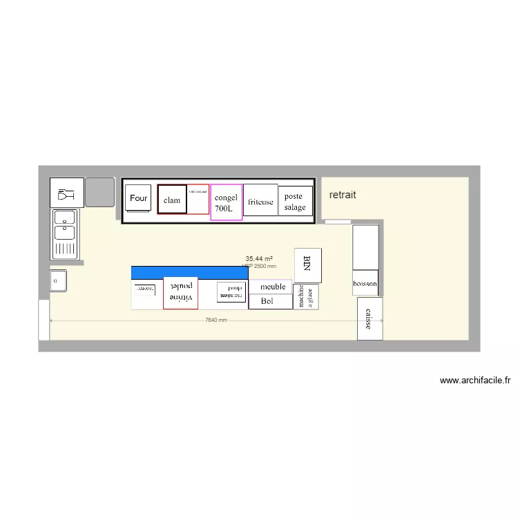 c et c docks bru. Plan de 