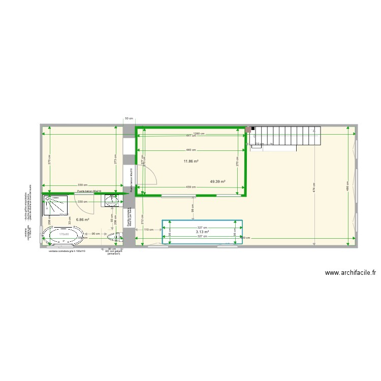 LA PISO I new. Plan de 0 pièce et 0 m2