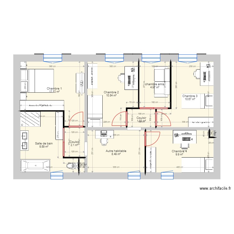 still final etage 1. Plan de 0 pièce et 0 m2