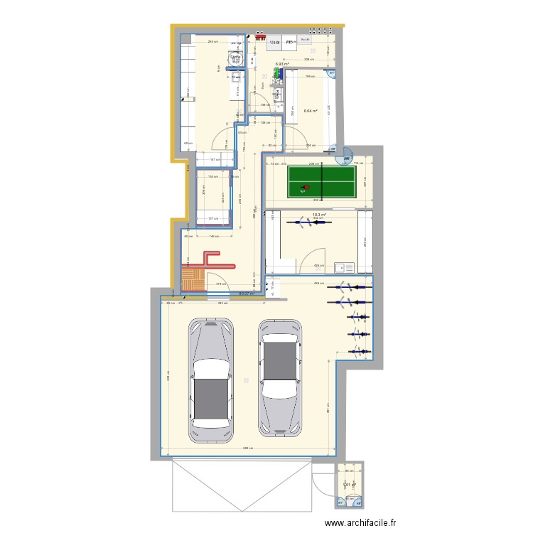 tout fini vdh. Plan de 0 pièce et 0 m2