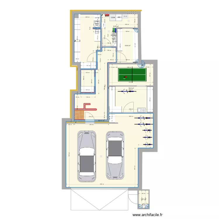 tout fini vdh. Plan de 