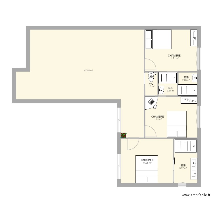 Techno. Plan de 0 pièce et 0 m2