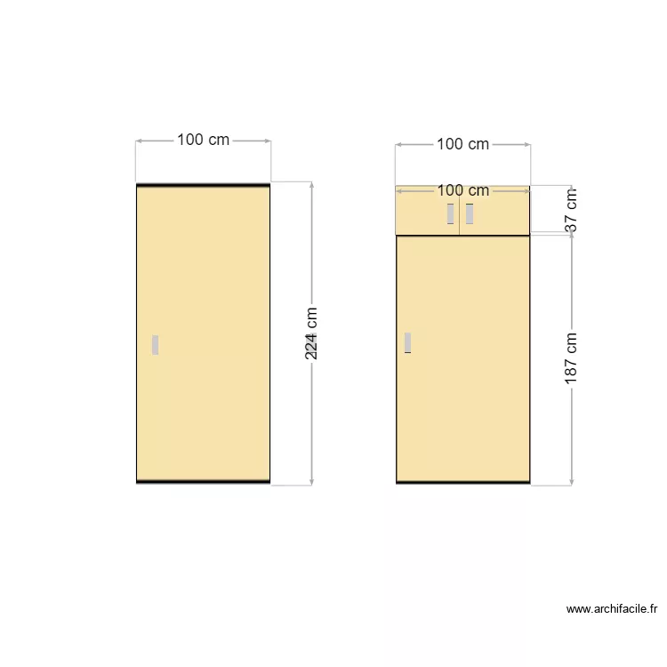 rangement rl. Plan de 