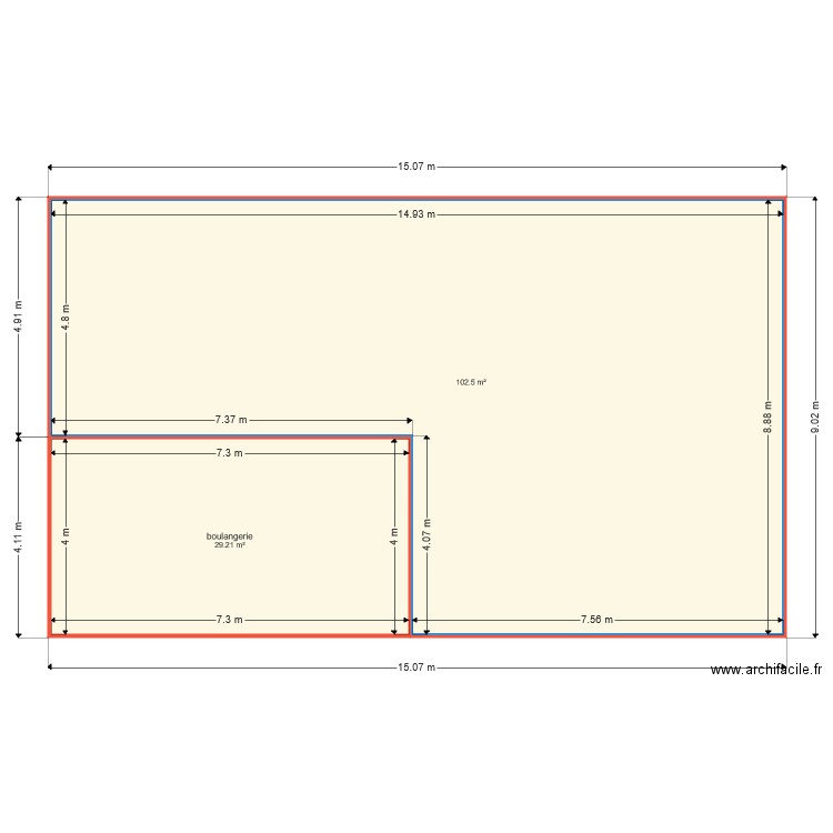 boulangerie3105201911h00. Plan de 0 pièce et 0 m2