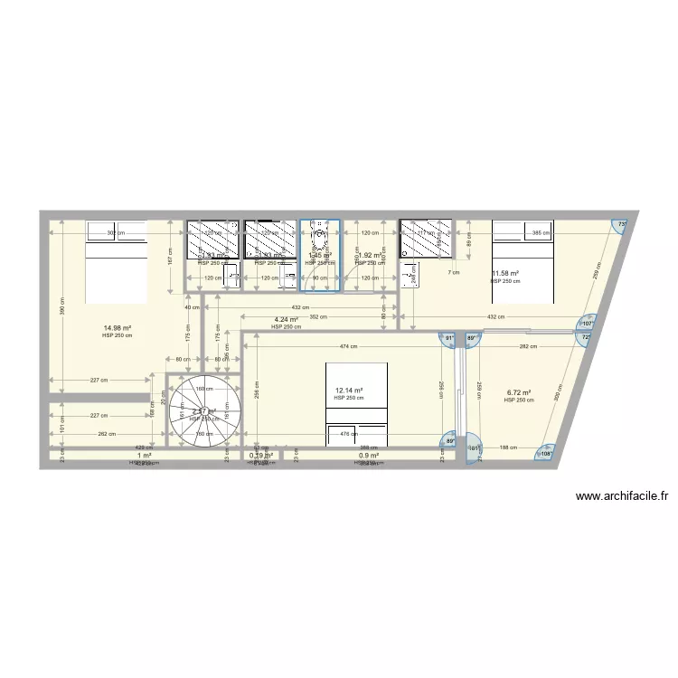 182 ru JP souplex. Plan de 