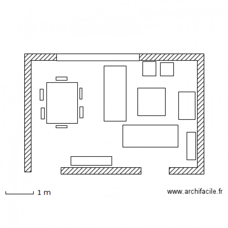 SALON. Plan de 0 pièce et 0 m2