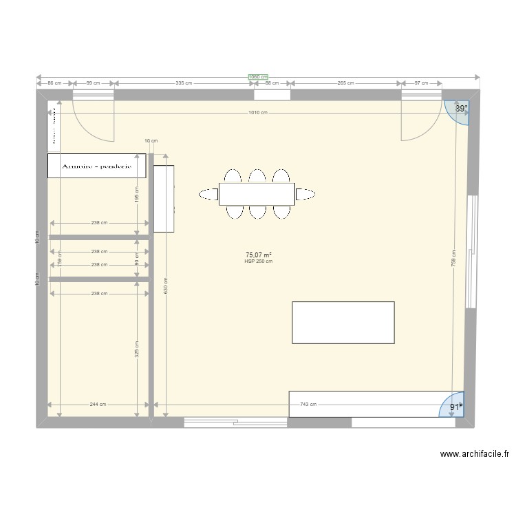 maison. Plan de 0 pièce et 0 m2