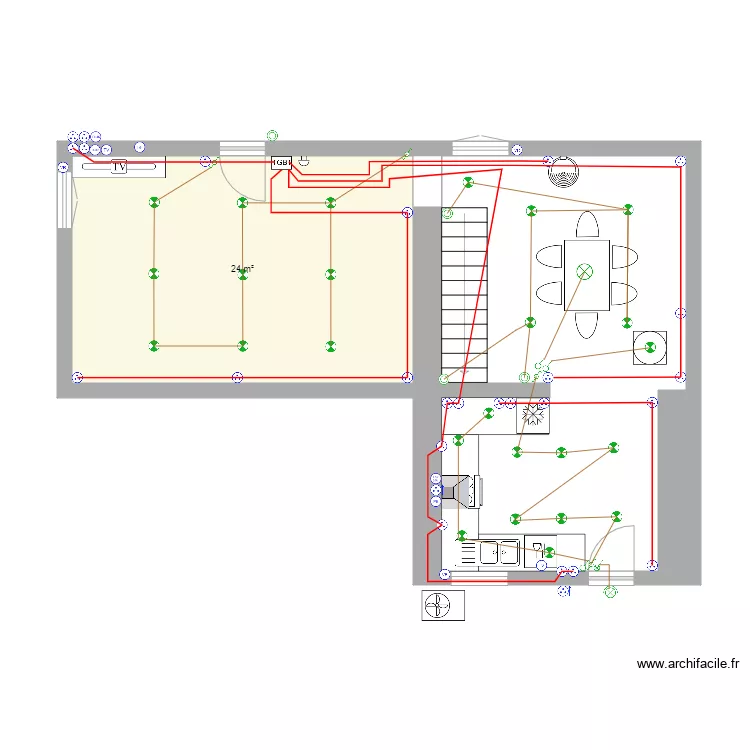 RdC Marianne. Plan de 