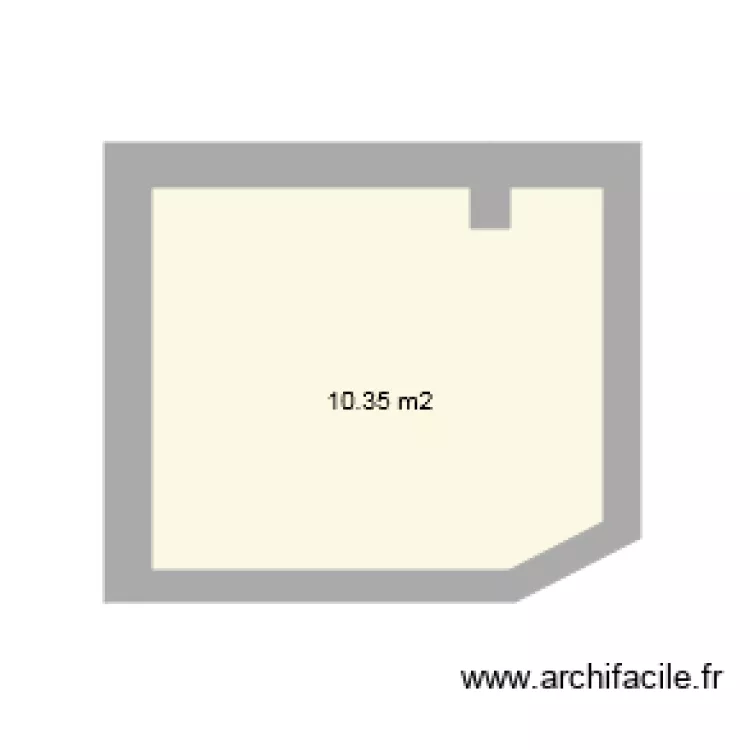 Studio 2628. Plan de 