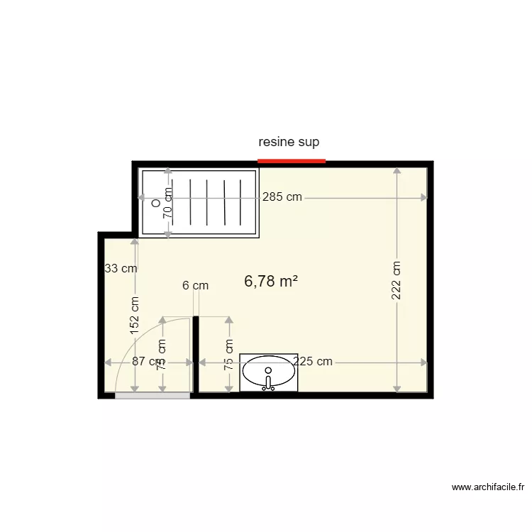 BEKKAYE DERNI. Plan de 