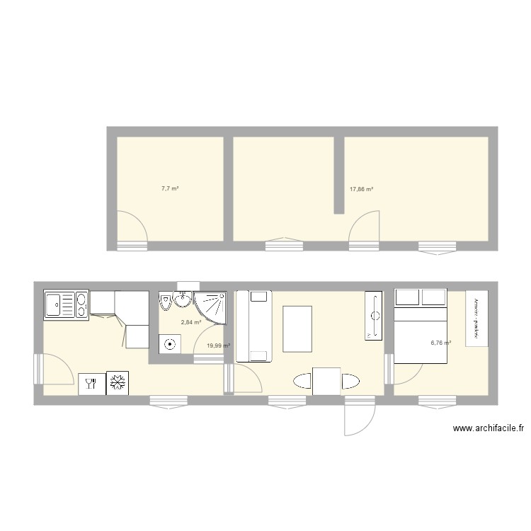 le pertre. Plan de 0 pièce et 0 m2