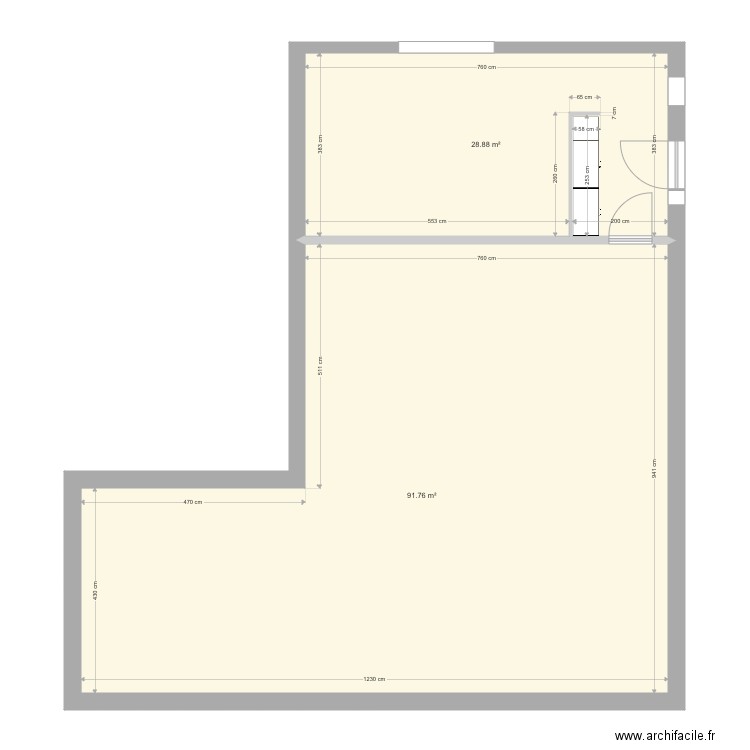 Projet extention maison Christiaens  Martin  . Plan de 0 pièce et 0 m2