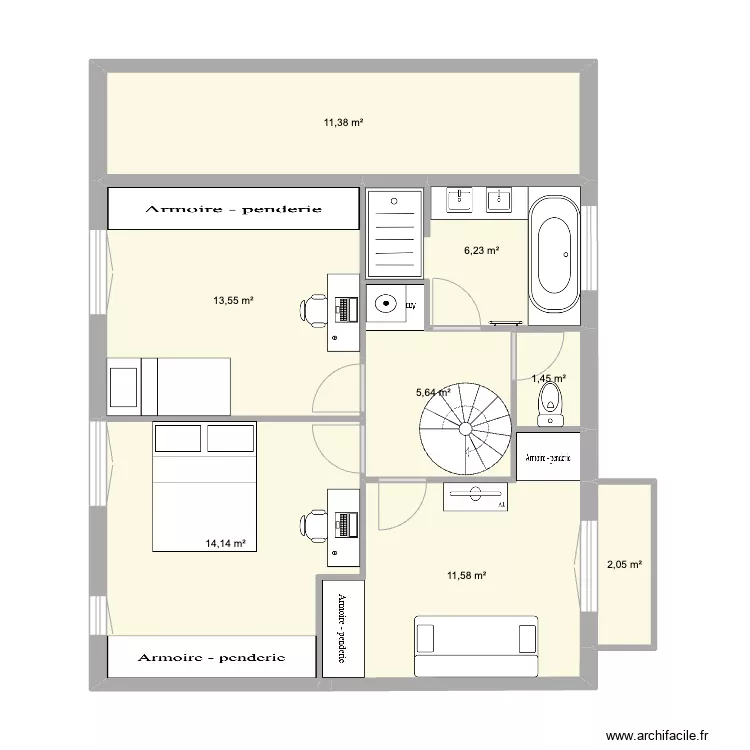 maison lafayette 1er Etage. Plan de maison lafayette 1er Etage. Plan de