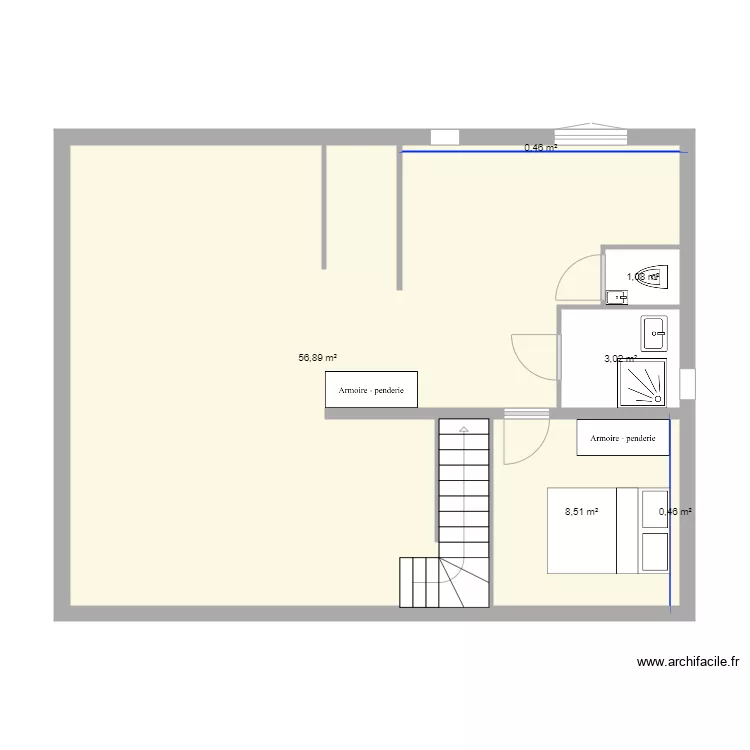 maison ok. Plan de 