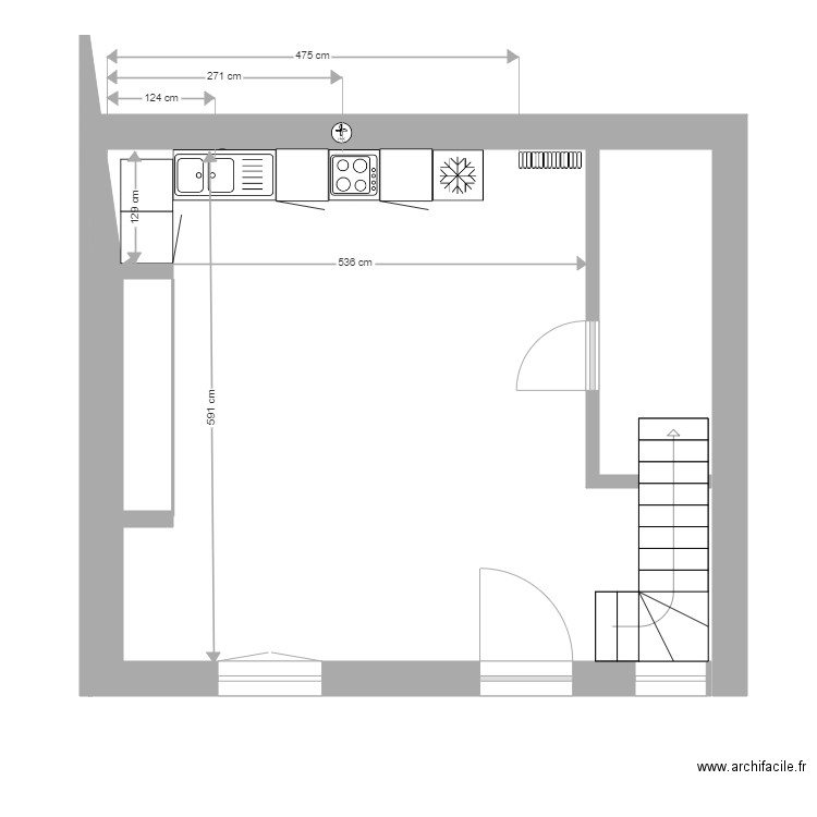 petite maison 1. Plan de 0 pièce et 0 m2