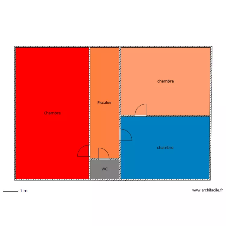 Plan de la maison . Plan de 