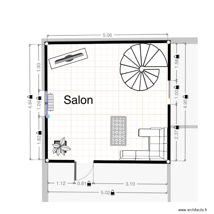 Julie SALON. Plan de 0 pièce et 0 m2