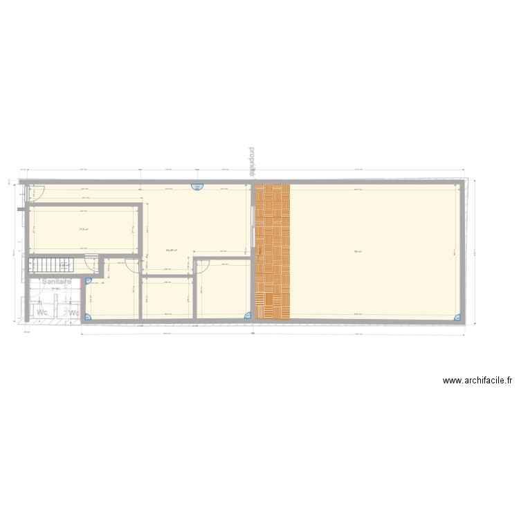 nerviens Appartement . Plan de 0 pièce et 0 m2