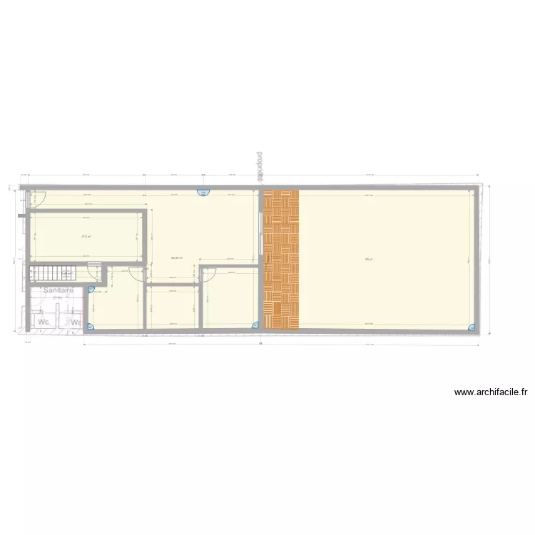 nerviens Appartement . Plan de 