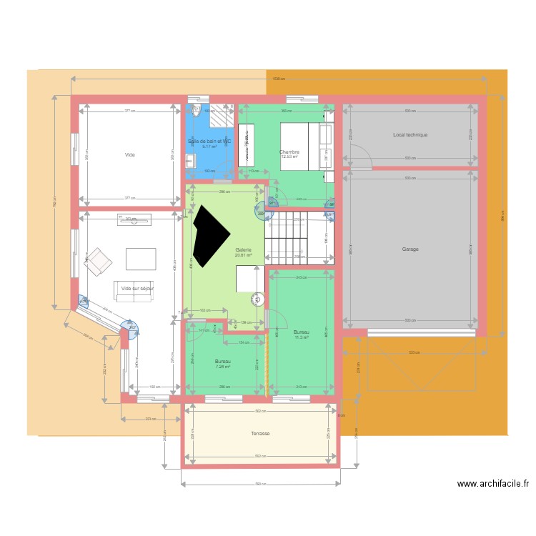 NoirmontEtage16Toit. Plan de 0 pièce et 0 m2