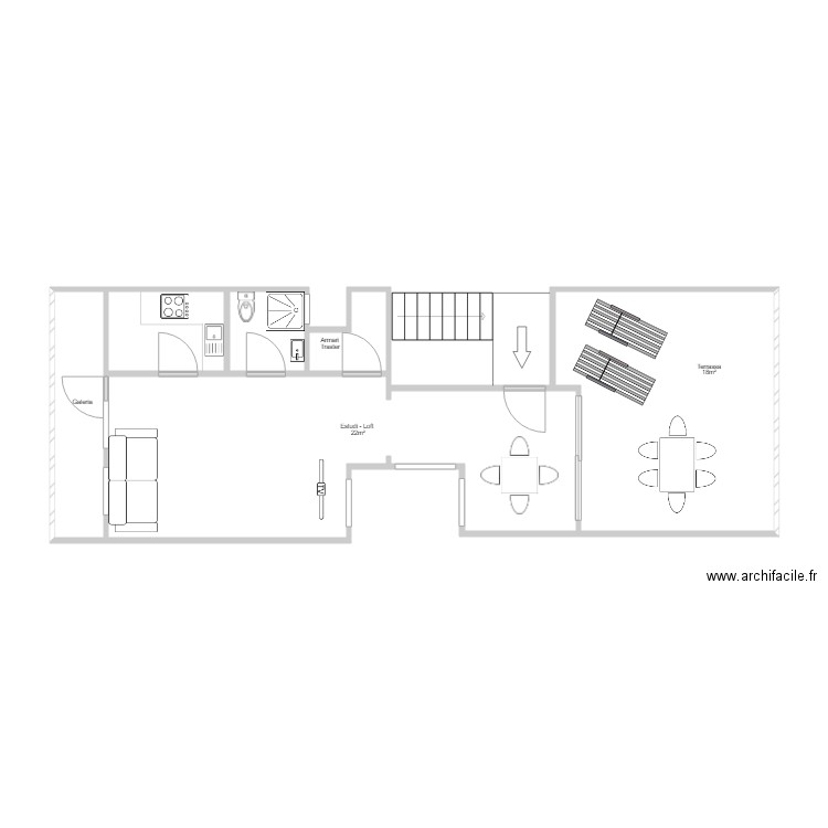 AticPortAlegre. Plan de 0 pièce et 0 m2