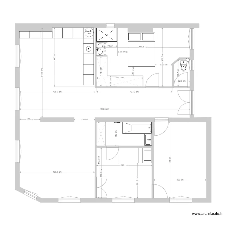 fabre projet 25 octobre. Plan de 