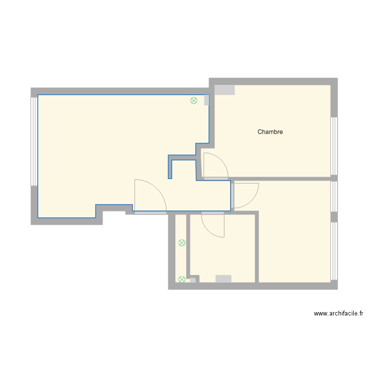 Commandant 2e etage. Plan de 0 pièce et 0 m2