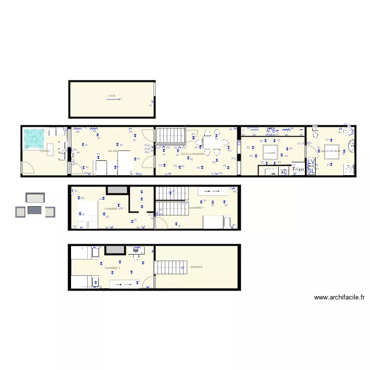 la maison 39 1. Plan de 