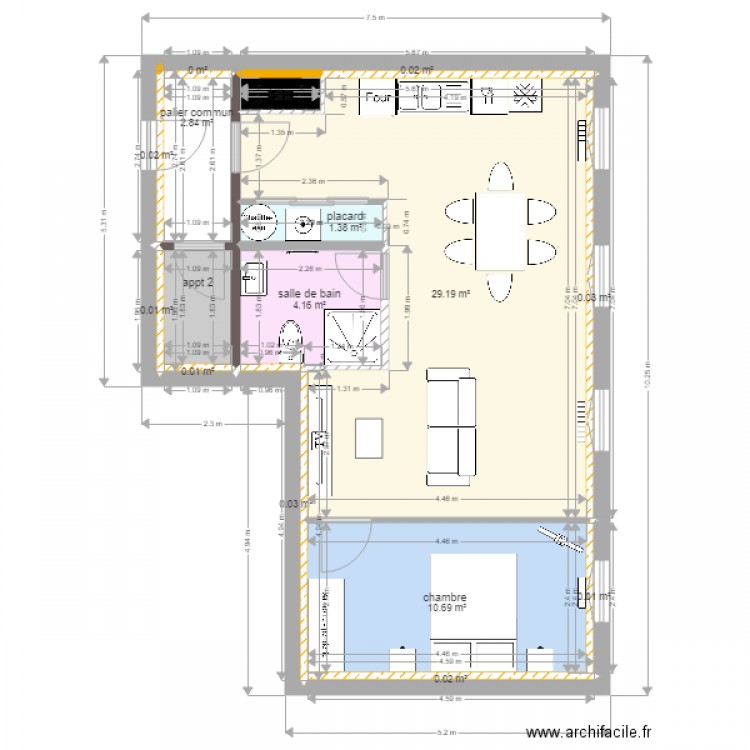 SCI LDB  logt 1 TOTES. Plan de 0 pièce et 0 m2