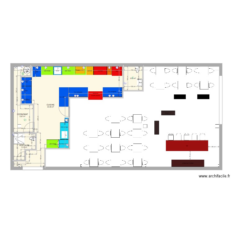 local allondon 5. Plan de 0 pièce et 0 m2