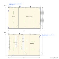 600 x 900 cm + étage