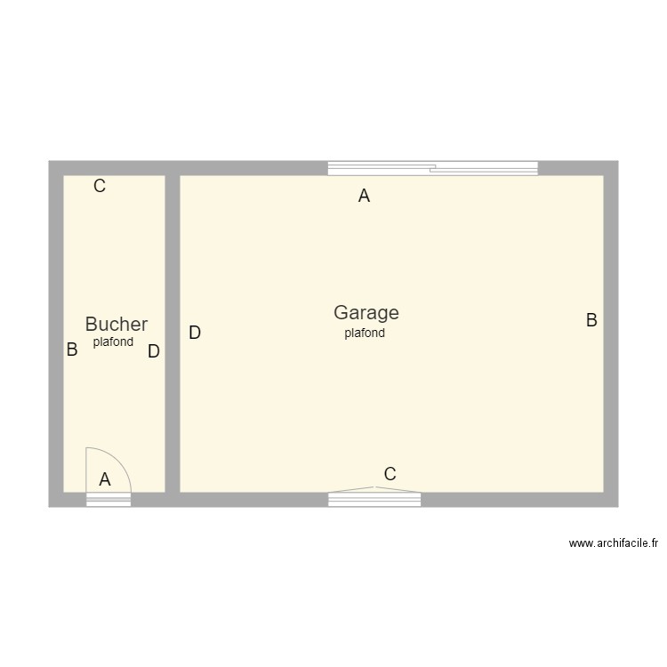 avoise garage. Plan de 0 pièce et 0 m2