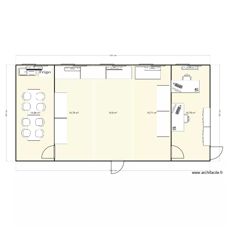 SEQENS ROUSSILLON. Plan de 