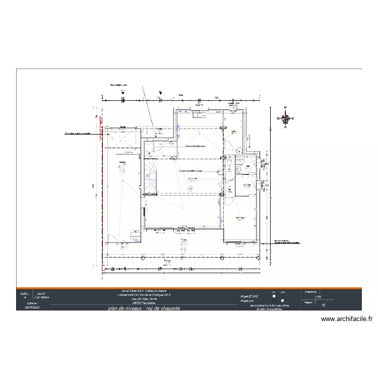 Plan RdC Lot Elec. Plan de 