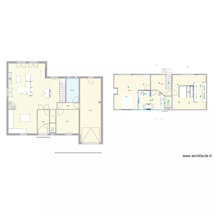 maison modif dressing 2. Plan de 