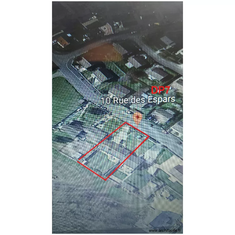 vue en plan. Plan de 