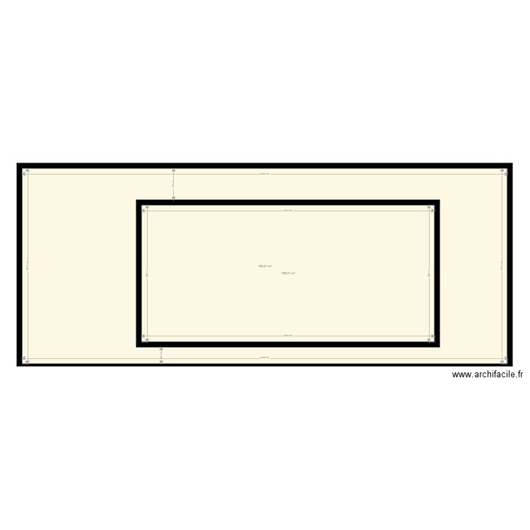 terrain 250 et maison 90. Plan de 2 pièces et 354 m2